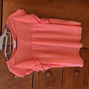 Womens blouse capsleeved